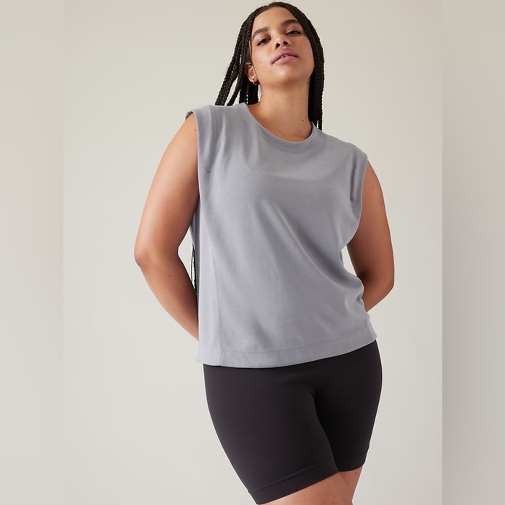 ATHLETA Seasoft Tank Coastline Blue